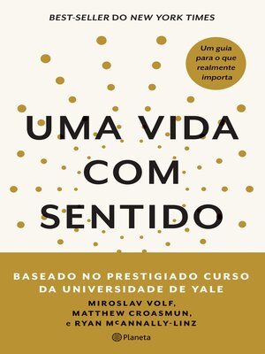 cover image of Uma Vida com Sentido